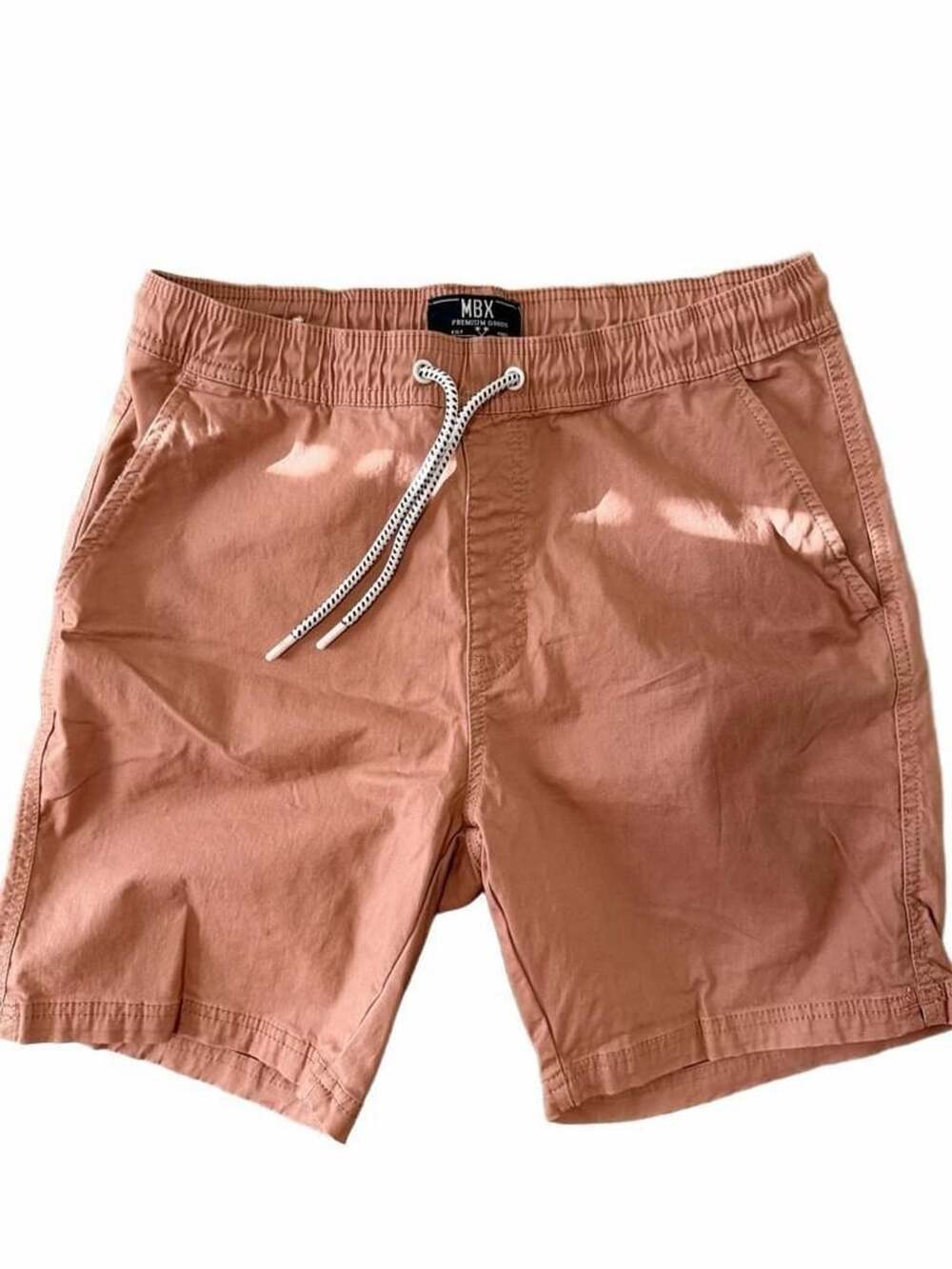 MBX Premium Goods Men's Pink Drawstring Casual Shorts Size M